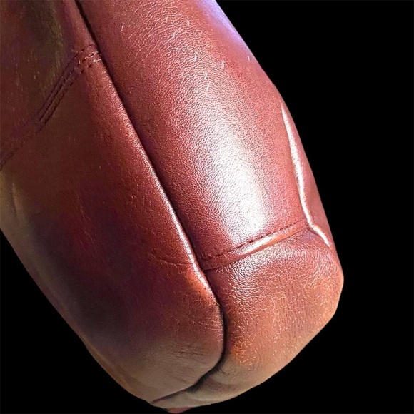 Etienne Aigner Oxblood Leather Crossbody Bag - Picture 6 of 13